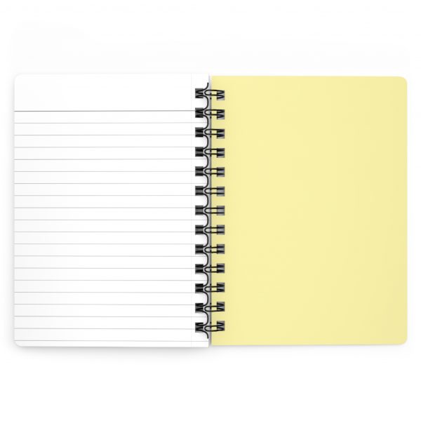 The Baby didn't read the parenting book either - Pink Spiral-bound Notebook - Image 4