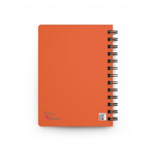 Hungry? Tired? On the edge? Baby: “Me too, friend!” – Orange Spiral-bound Notebook