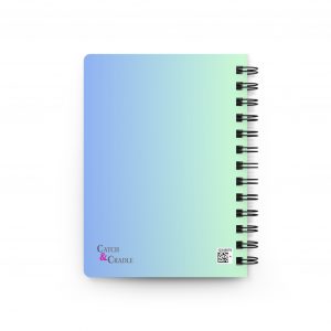The Baby didn’t read the parenting book either – Blue Spiral-bound Notebook