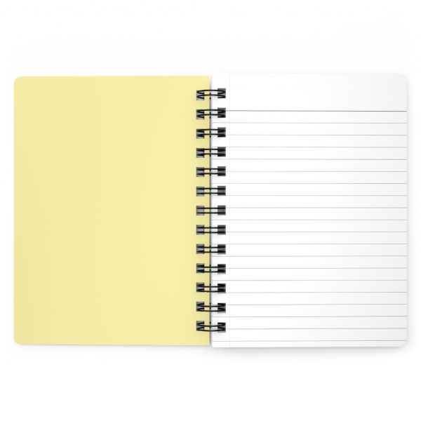 The Baby didn't read the parenting book either - Pink Spiral-bound Notebook - Image 3