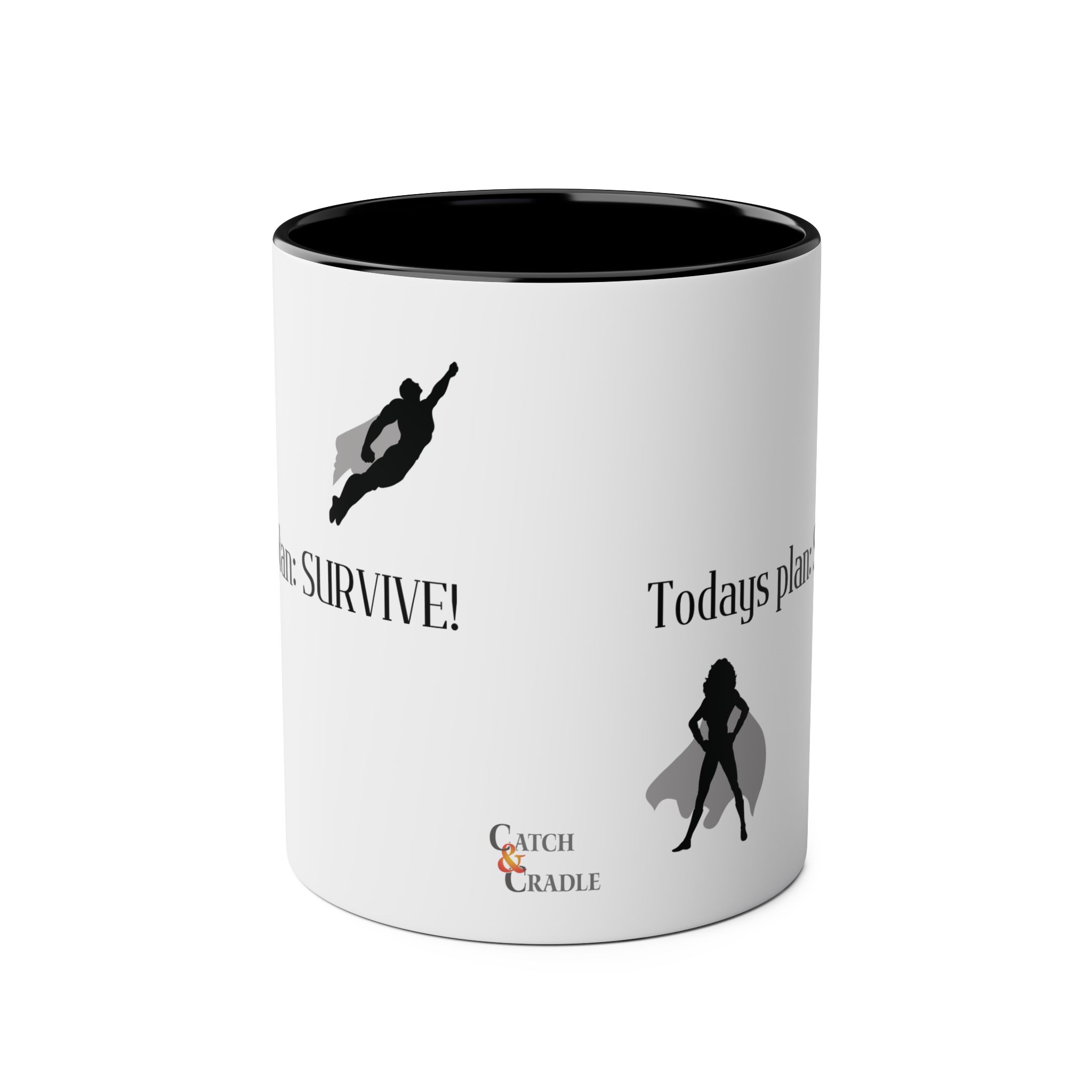 Todays Plan: SURVIVE - Mug - Image 9