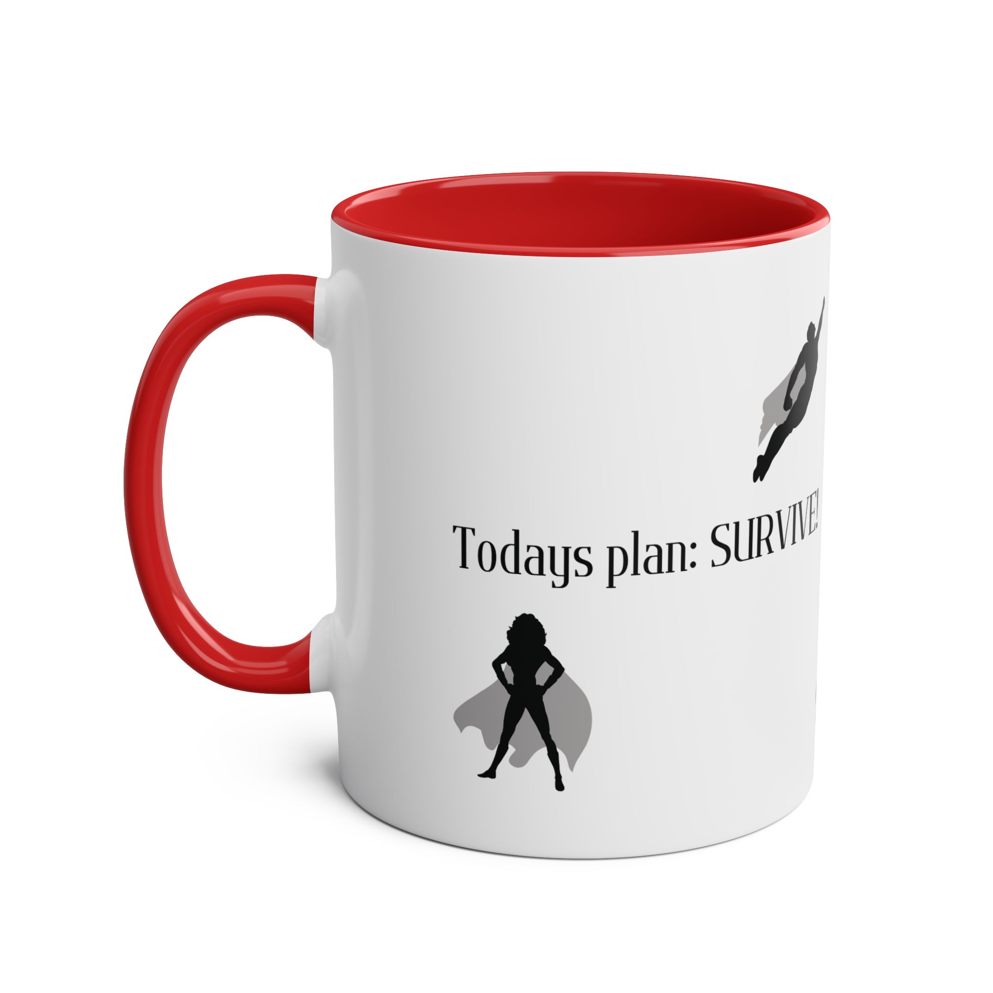 Todays Plan: SURVIVE - Mug - Image 6