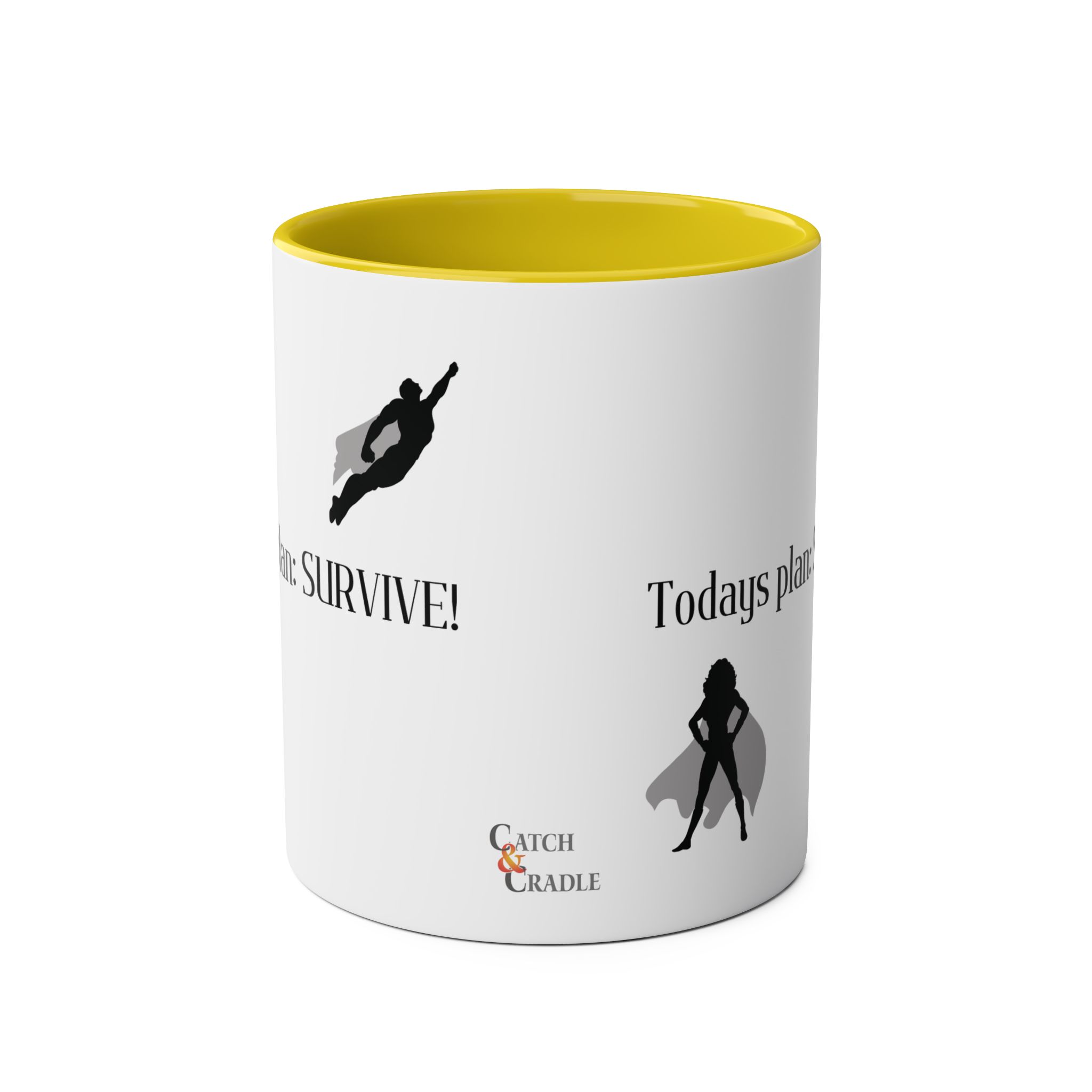 Todays Plan: SURVIVE - Mug - Image 13