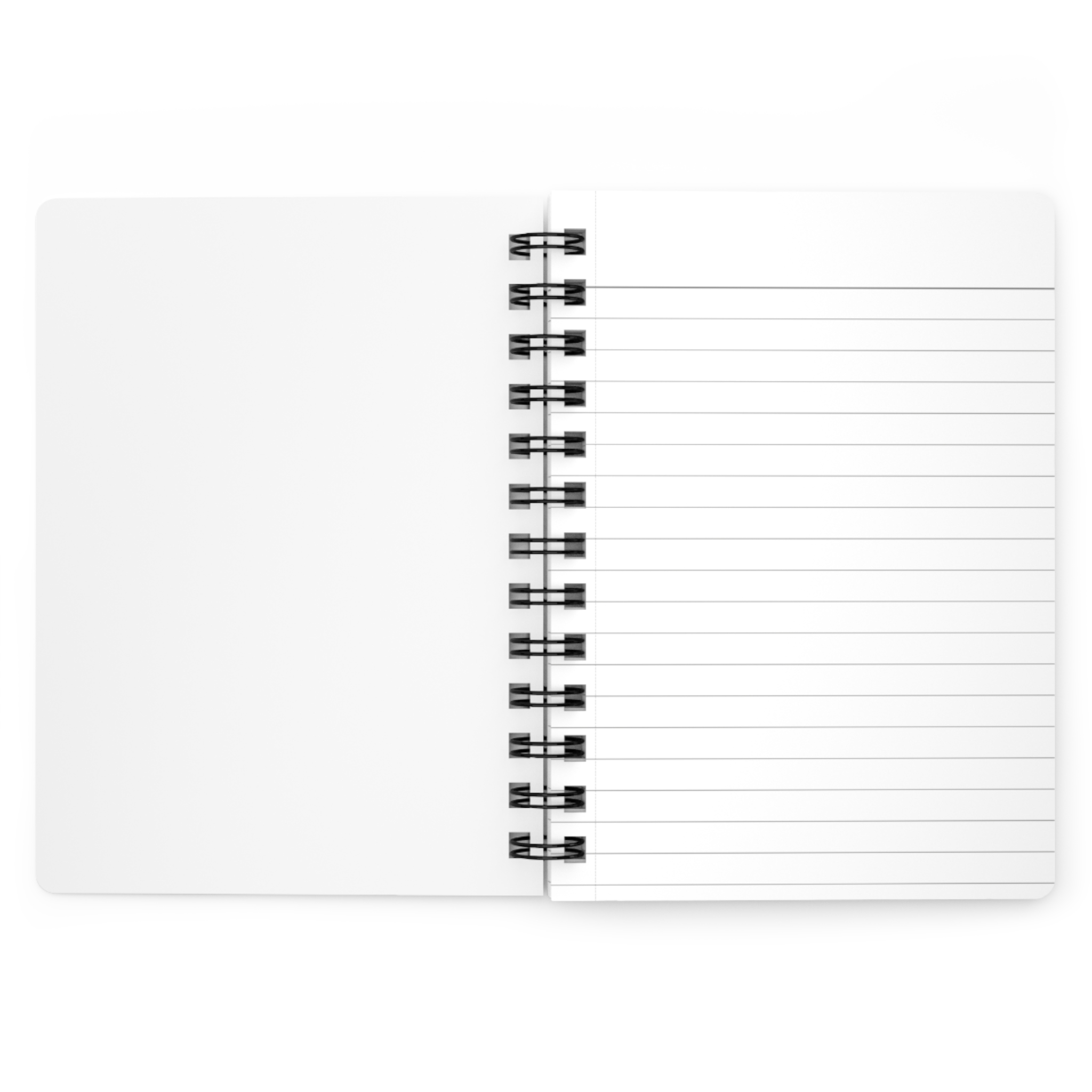 Spit-up is the new love language - White Spiral-bound Notebook - Image 3
