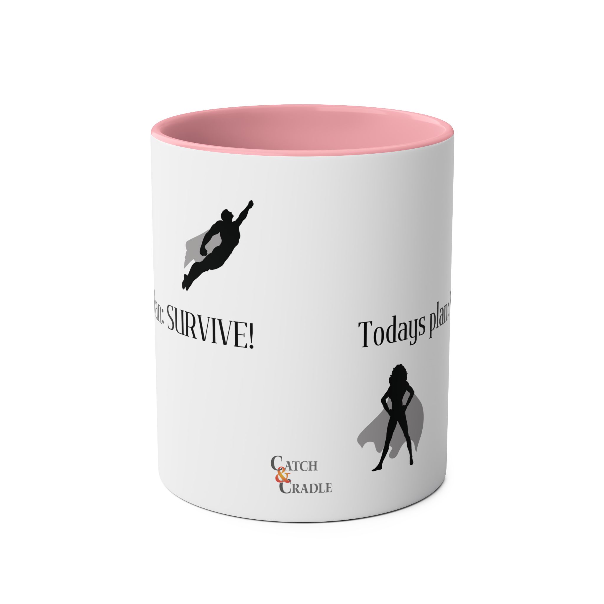 Todays Plan: SURVIVE - Mug - Image 25