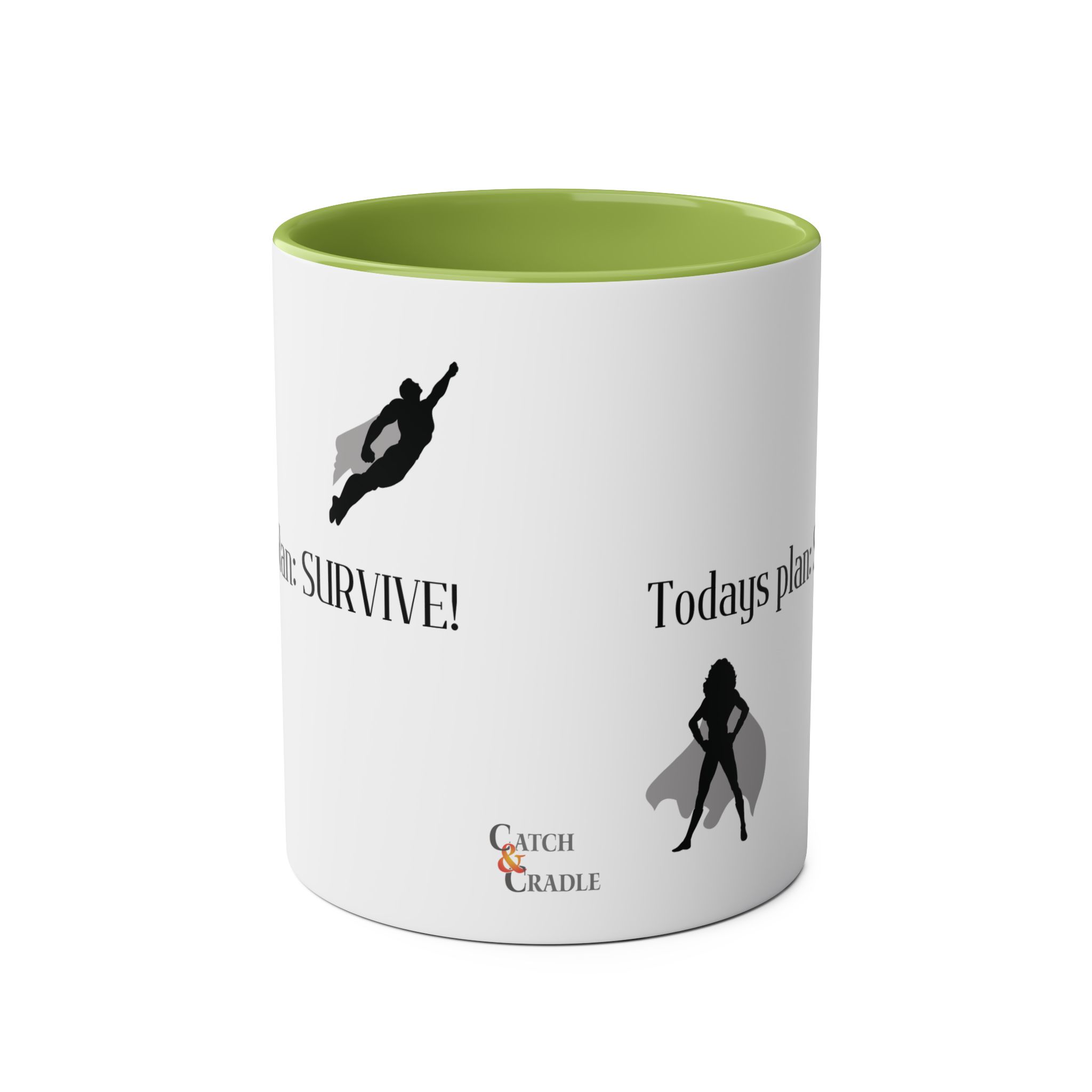 Todays Plan: SURVIVE - Mug - Image 17