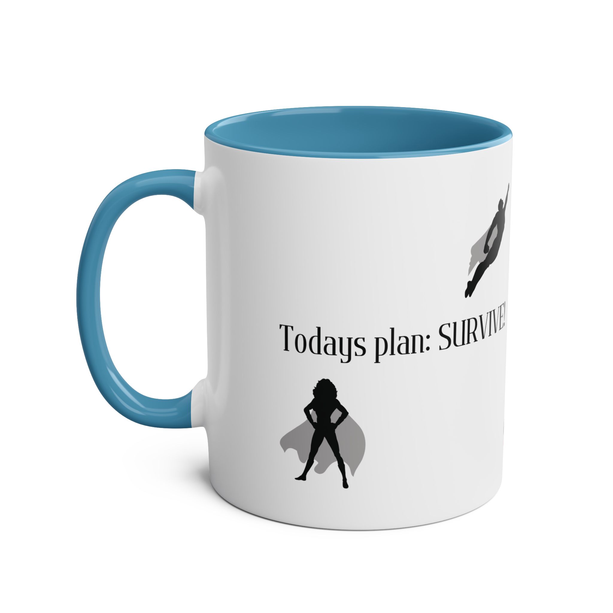 Todays Plan: SURVIVE - Mug - Image 3