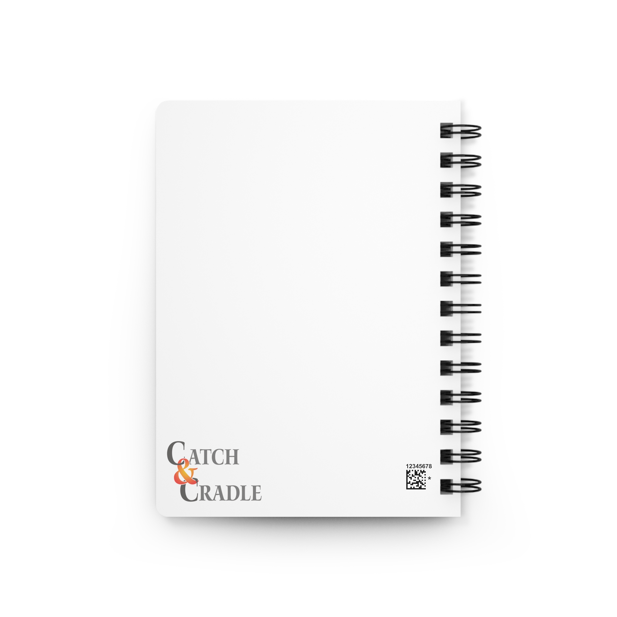 Spit-up is the new love language – White Spiral-bound Notebook